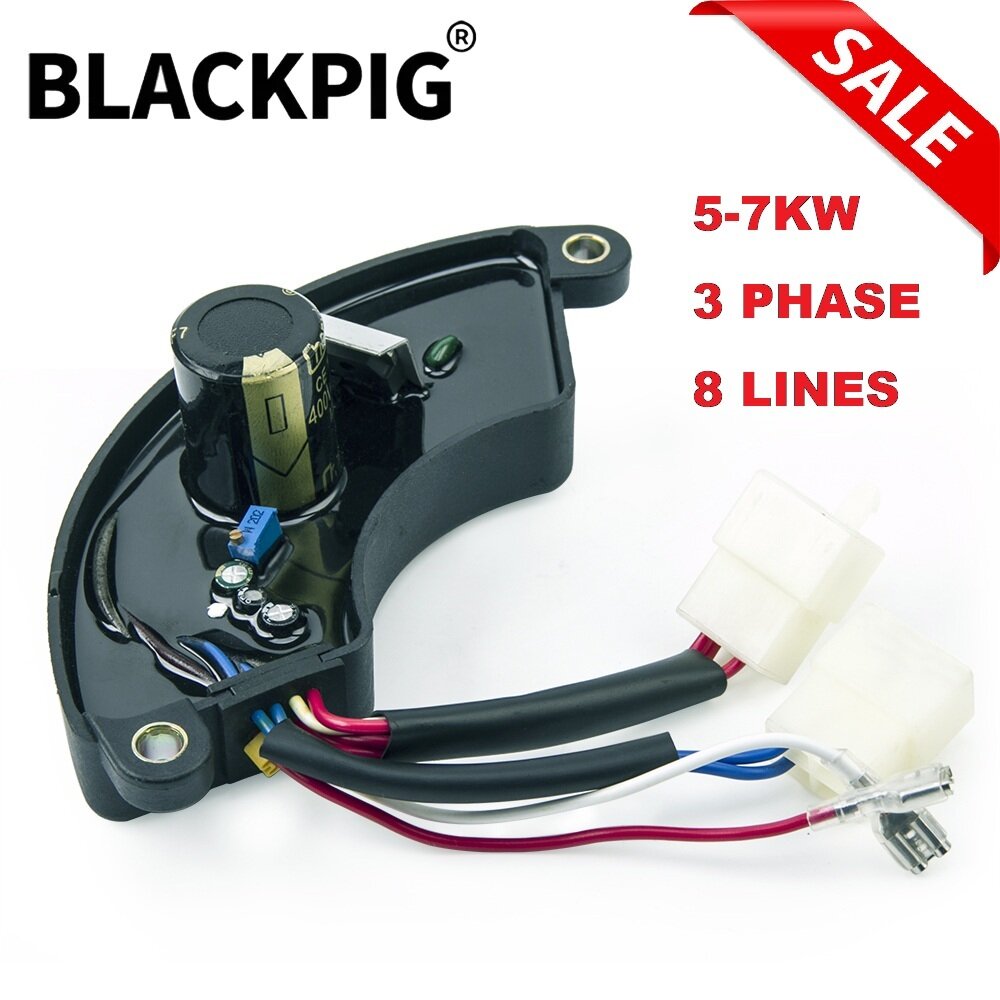 8 Kabel 5KW 7KW AVR Generator  - Cycloidal Reducer Bldc Motor ulasan dan harga